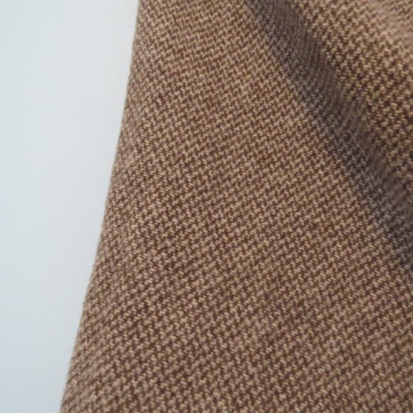 Lauren Ralph Lauren Brown & Tan Patterned Poncho Wrap One Size - Picture 4 of 10